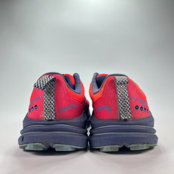 Brooks Cascadia 16 Bright Red Pink Trail Running Shoes 1203631B647 Womens Sz 9.5 - Picture 5 of 10